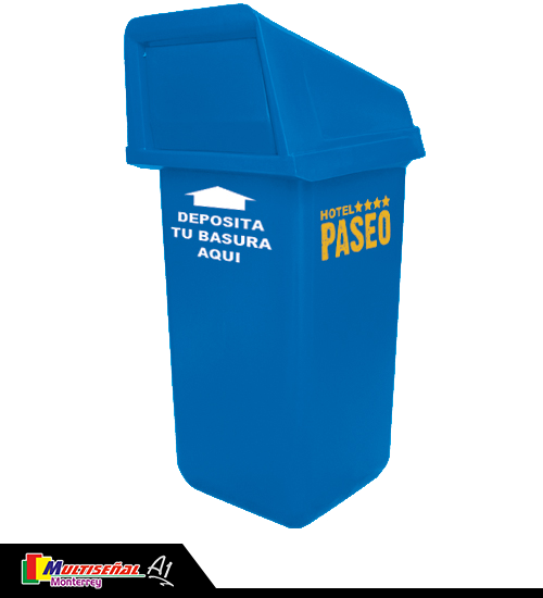 Bote de basura <br>diamante