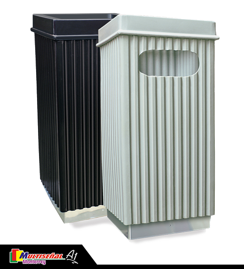 Bote de basura <br>ornamental 100
