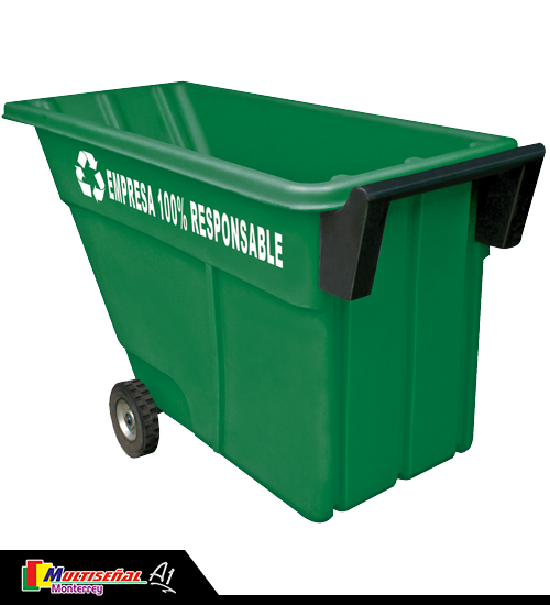 Contenedor de basura <br>volquete 500