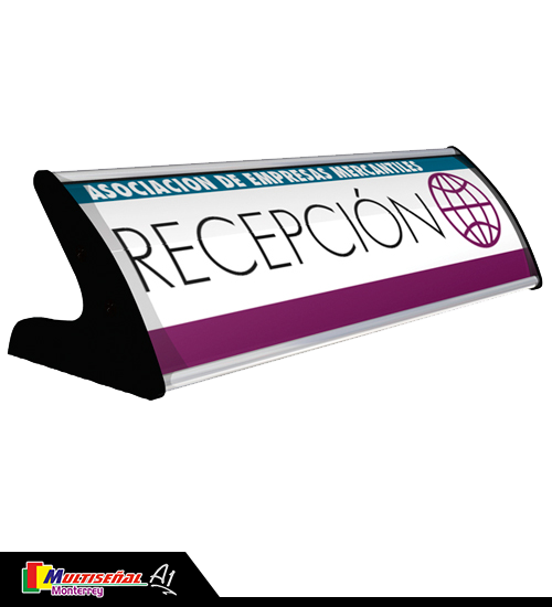Señal premium <br>escritorio 8×25