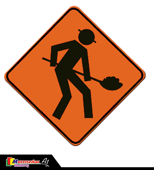 Señalamiento protección <br> de obras SPP-01