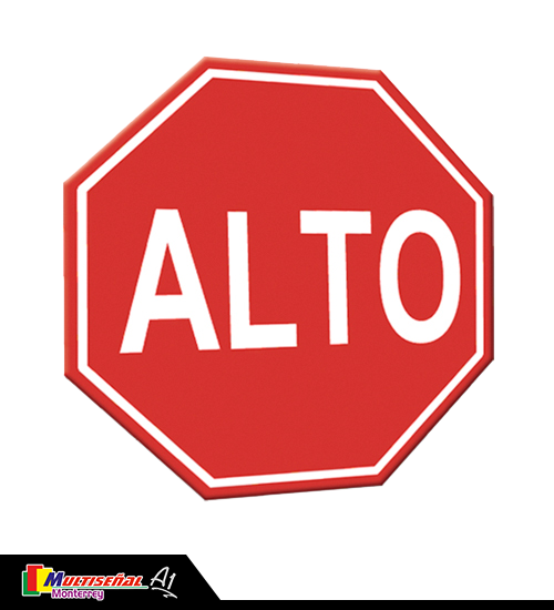 Señalamiento restrictivo <br>SR-6